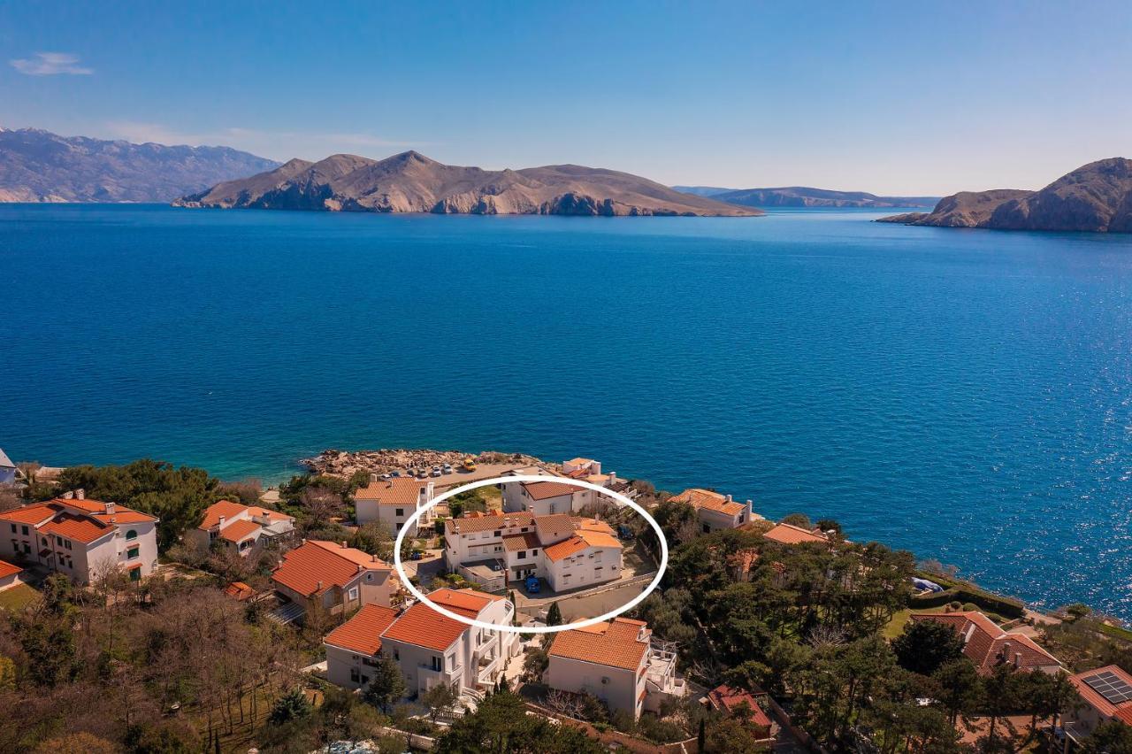 Apartments Kricin 14 Baška Esterno foto